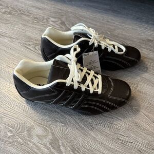 Adidas Black and White Women's Sneakers